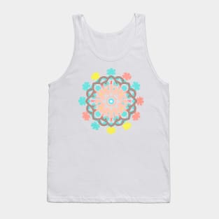 mandala Clamber Paint Tank Top